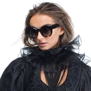 Valley Eyewear Dead Coffin Club SUNGLASSES (black to tortoise gradient)